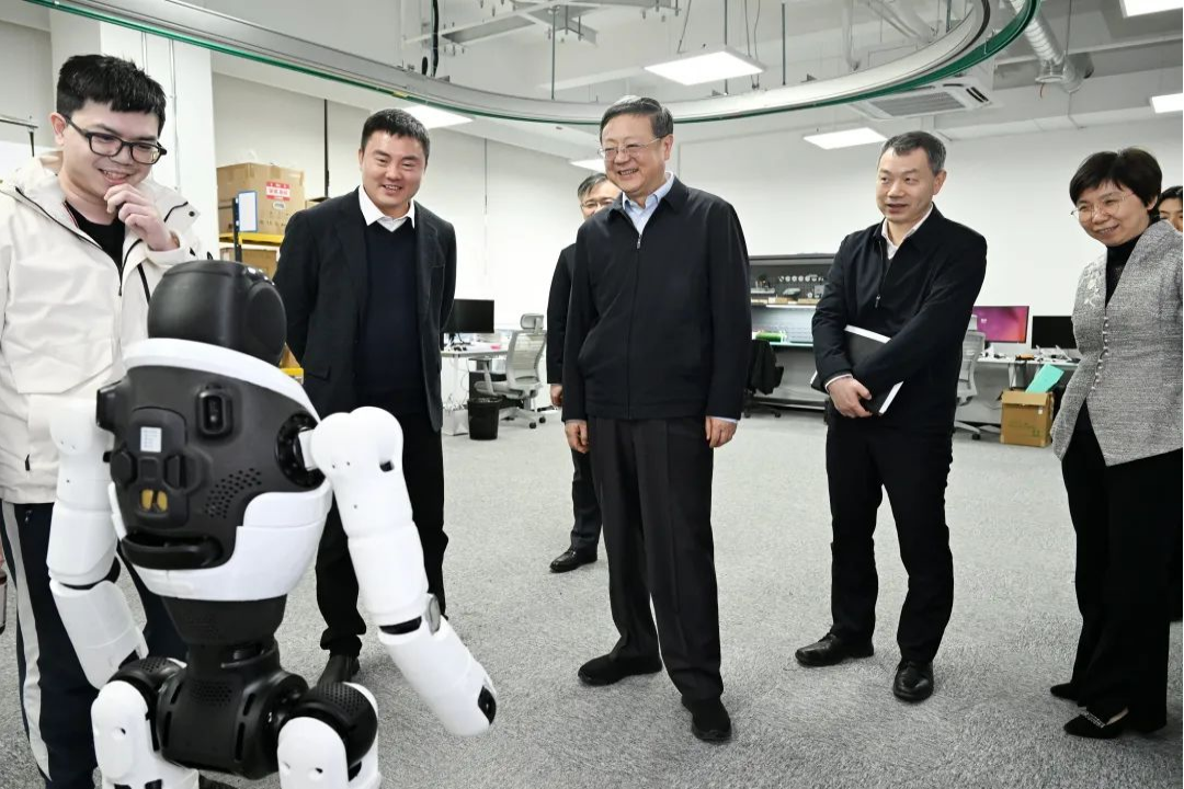 上海市委书记陈吉宁专题调研AG庄闲机器人